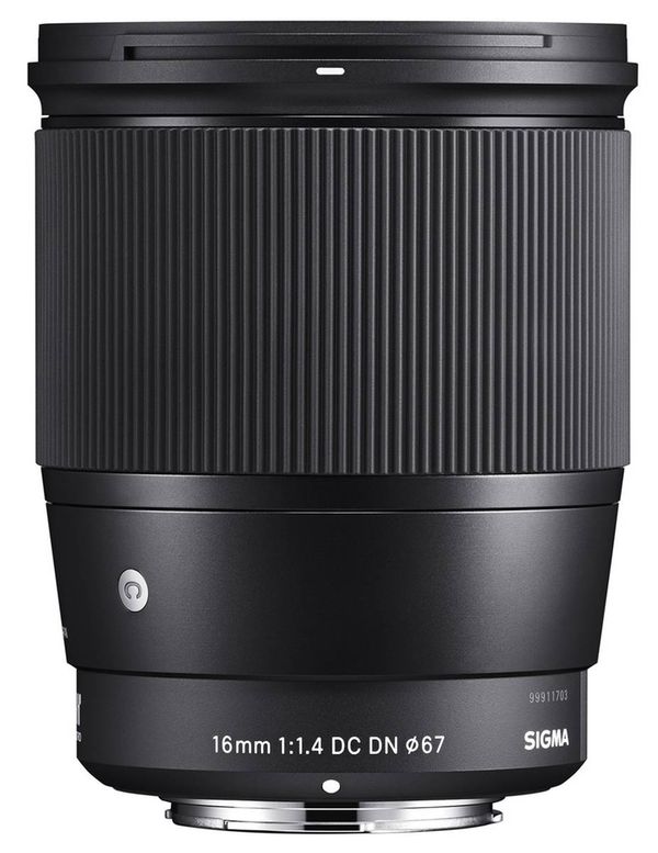 Sigma AF 16mm f/1,4 DC DN Contemporary  Sony E-Mount
