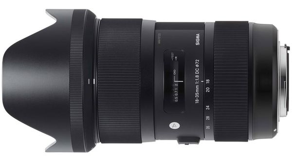 Sigma AF 18-35mm f/1,8 DC HSM ART  Canon EF-S
