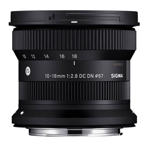 Sigma AF 10-18mm f/2,8 DC DN Contemporary  Canon RF-S