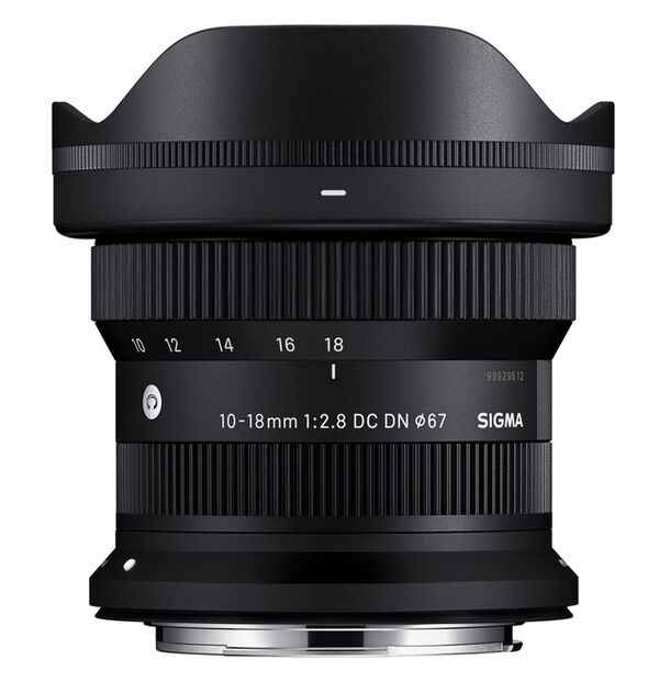 Sigma AF 10-18mm f/2,8 DC DN Contemporary  Canon RF-S