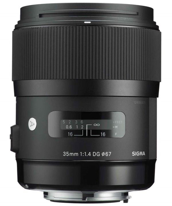 Sigma AF 35mm f/1,4 DG HSM A  Canon EF