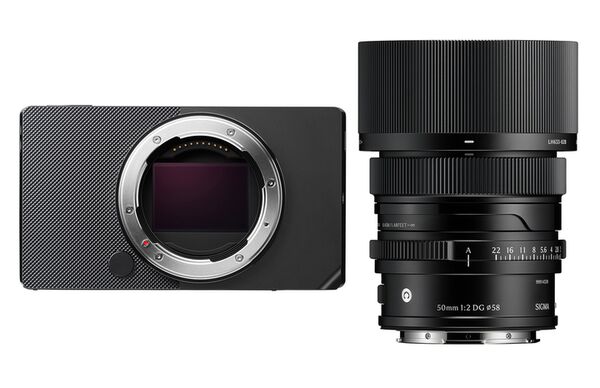 Sigma BF + 50mm f/2,0 DG Contemporary  schwarz