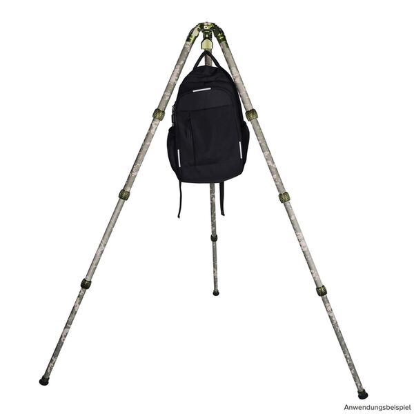 Sirui 2in1 Dreibeinstativ CT-3204 Camouflage mit 15°Nivelierbasis  150 cm Carbon 