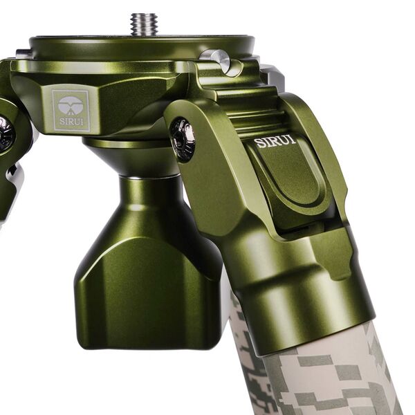 Sirui 2in1 Dreibeinstativ CT-3204 Camouflage mit 15°Nivelierbasis  150 cm Carbon 