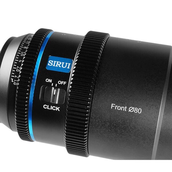 Sirui AF 40mm T1.8 1.33X Anamorphes Objektiv  Blue L-Mount