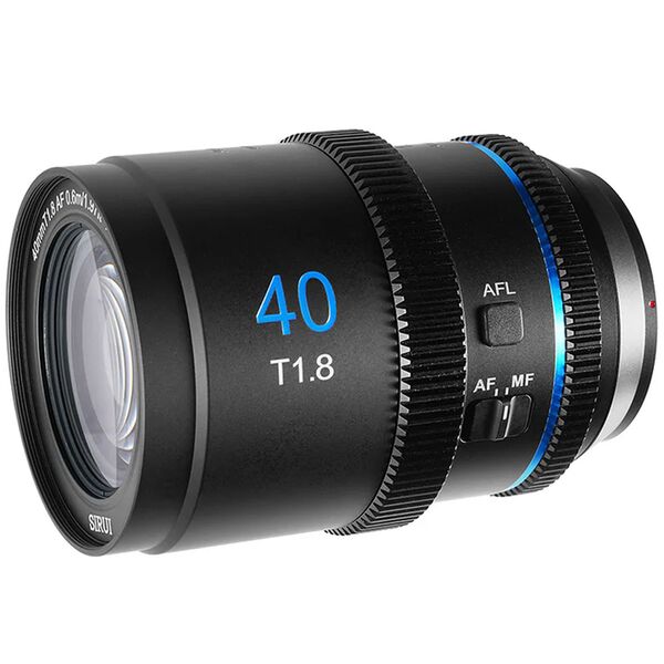 Sirui AF 40mm T1.8 1.33X Anamorphes Objektiv  Neutral Flare Fujifilm X