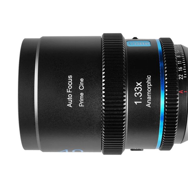 Sirui AF 40mm T1.8 1.33X Anamorphes Objektiv  Neutral Flare L-Mount