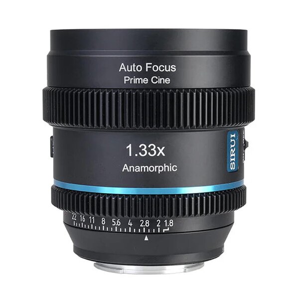 Sirui Anamorphic Lens 20mm T/1.8 1.33X S35 AF  M4/3 Neutral Flare