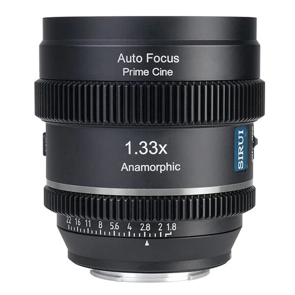 Sirui Anamorphic Lens 20mm T/1.8 1.33X S35 AF  Nikon Z-Mount Neutral Flare