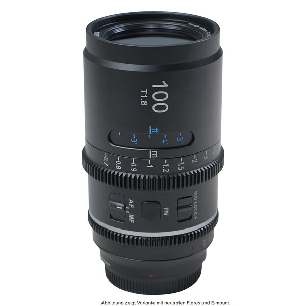 Sirui Astra T1.8 1.33x Full Frame Autofocus Anamorphic Cine Lenses 100mm  L-Mount Blue Flare