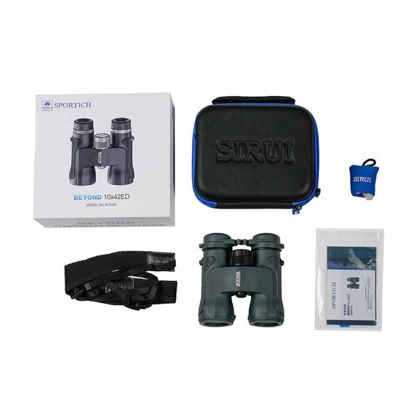 Sirui B1042A Fernglas 10x42  matt grün 