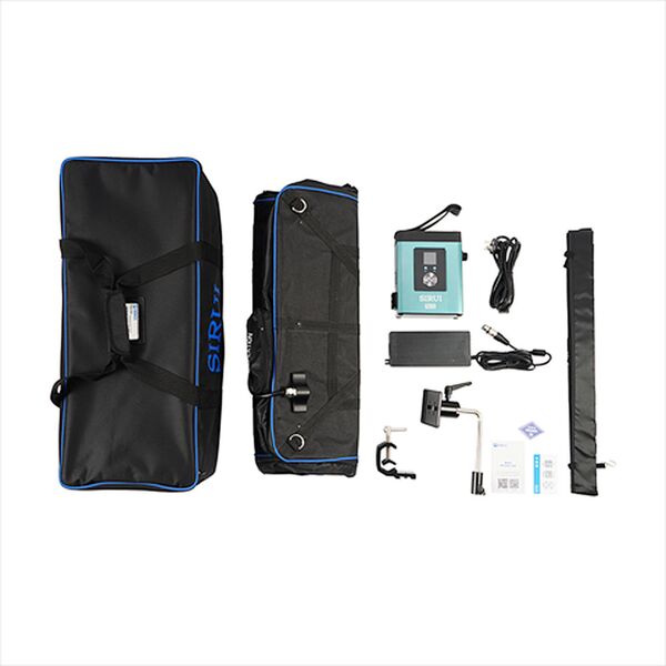 Sirui Bi-Color selbstaufblasbares LED Dauerlicht mit Grid 200W 