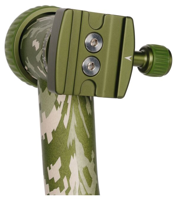 Sirui CT-3204 2in1 Dreibeinstativ Carbon mit 15°Nivelierbasis und Gimbalkopf CH20 Camouflage 