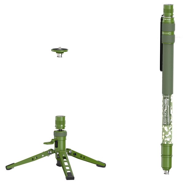 Sirui CVM-145P Rapid System Modulares Einbeinstativ 145 cm  matt grün