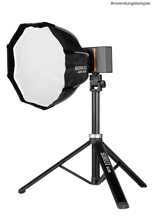 Sirui DJ20 Ultra Compact Teleskop - Lampenstativ mit Neigekopf 
