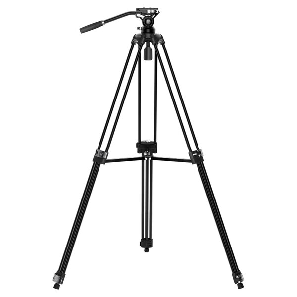 Sirui EL-VT01 Aluminium Quick Release Video Stativ mit Fluid Videoneiger 190cm 