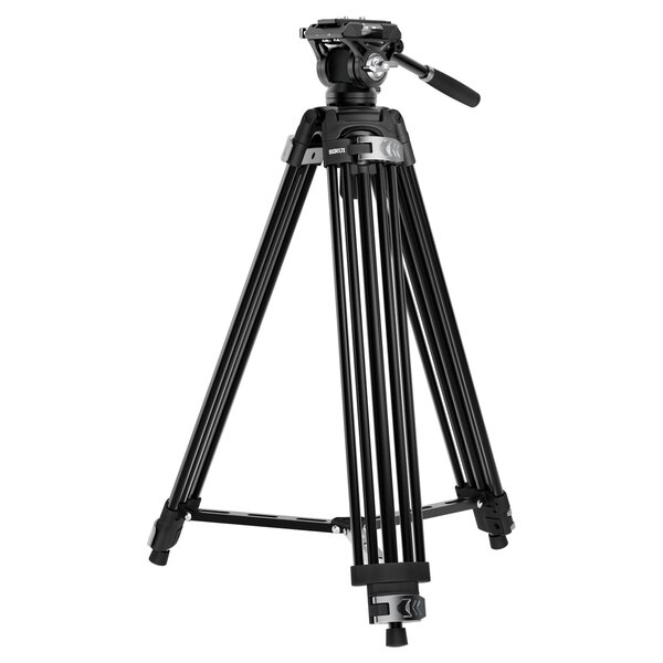 Sirui EL-VT01 Aluminium Quick Release Video Stativ mit Fluid Videoneiger 190cm 