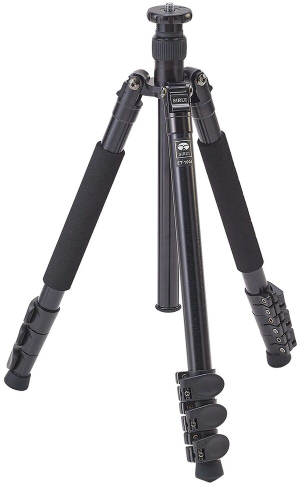Sirui ET-1004+VA-5 Easy Traveler Dreibeinstativ mit Videoneiger VA-5X  Aluminium schwarz