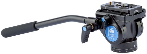 Sirui ET-1004+VA-5 Easy Traveler Dreibeinstativ mit Videoneiger VA-5X  Aluminium schwarz