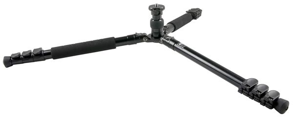 Sirui ET-2004+VA-5 Easy Traveler Dreibeinstativ mit Videoneiger VA-5  Aluminium schwarz