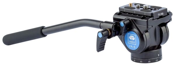 Sirui ET-2004+VA-5 Easy Traveler Dreibeinstativ mit Videoneiger VA-5  Aluminium schwarz