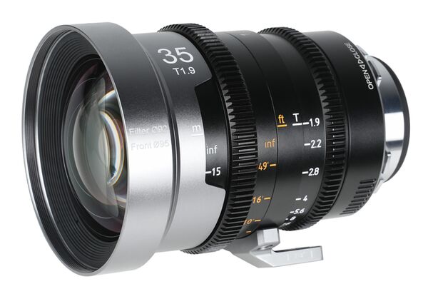 Sirui IronStar T1.9 1.5x Anamorphic Full Frame Cine Lenses 35mm mit PL / EF-Mount  Blue Flare