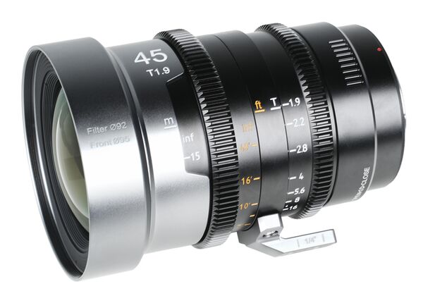 Sirui IronStar T1.9 1.5x Anamorphic Full Frame Cine Lenses 45mm mit PL / EF-Mount  Neutral Flare