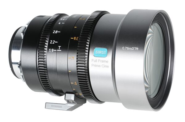 Sirui IronStar T1.9 1.5x Anamorphic Full Frame Cine Lenses 60mm mit PL / EF-Mount  Neutral Flare