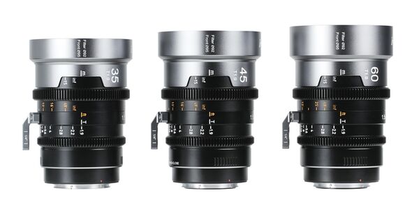 Sirui IronStar T1.9 1.5x Anamorphic Full Frame Cine Lenses 35 / 45 / 60mm mit PL / EF-Mount  Neutral Flare