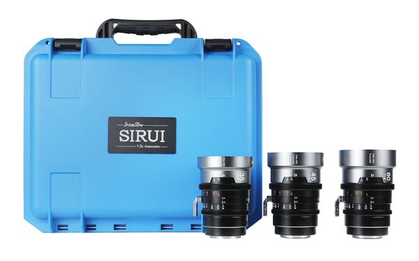 Sirui IronStar T1.9 1.5x Anamorphic Full Frame Cine Lenses 35 / 45 / 60mm mit PL / EF-Mount  Neutral Flare