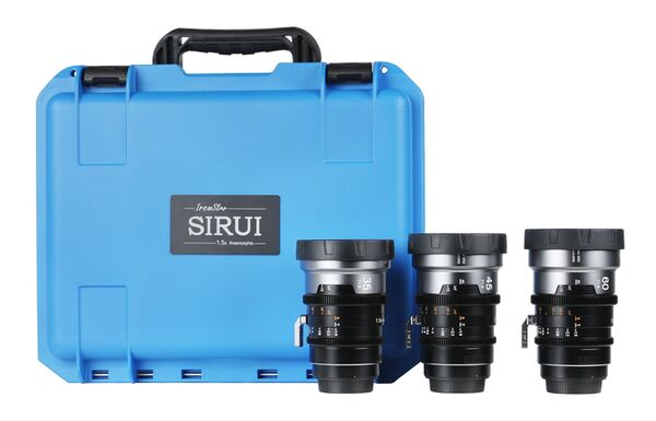 Sirui IronStar T1.9 1.5x Anamorphic Full Frame Cine Lenses 35 / 45 / 60mm mit PL / EF-Mount  Neutral Flare