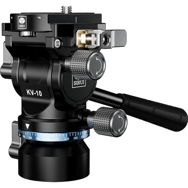 Sirui KV-10 Mini Fluid-Videoneigekopf mit Arca Swiss Quick Release 