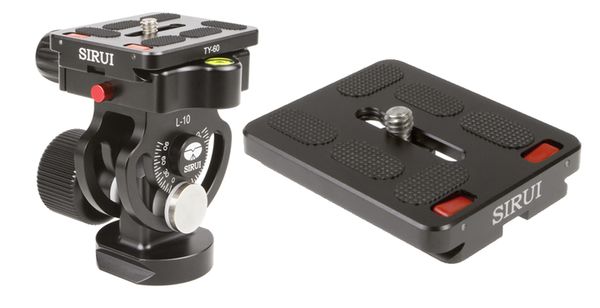 Sirui L-10 Neigekopf mit TY-60 und Arca-Fuss 