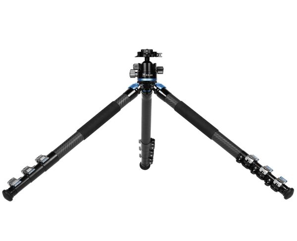 Sirui L-324F+KS-40 Landschafts Carbon Dreinbeinstativ mit Doppelpanorama Kugelkopf 