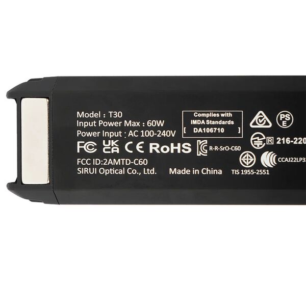 Sirui LED Lichtstab T30 Schwarz 