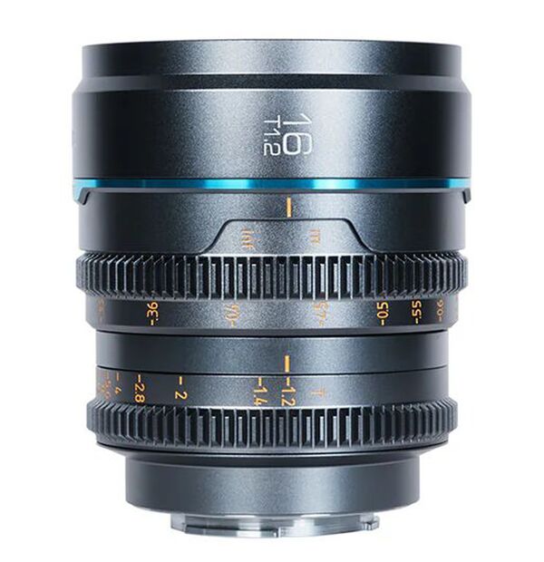 Sirui Night Walker 16mm T1.2 S35 Manual Focus Cine Lens  L-Mount Metallgrau