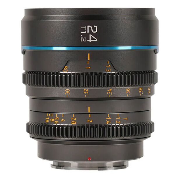 Sirui Night Walker 24+35+55mm T1.2 S35 Cine Objektiv Set mit Case  L-Mount Metallgrau