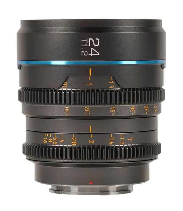 Sirui Night Walker 24mm T1.2 S35 Cine Objektiv  Micro Four Thirds Metallgrau