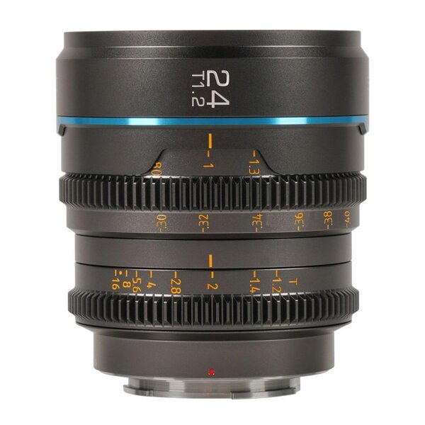 Sirui Night Walker 24mm T1.2 S35 Cine Objektiv  L-Mount Metallgrau