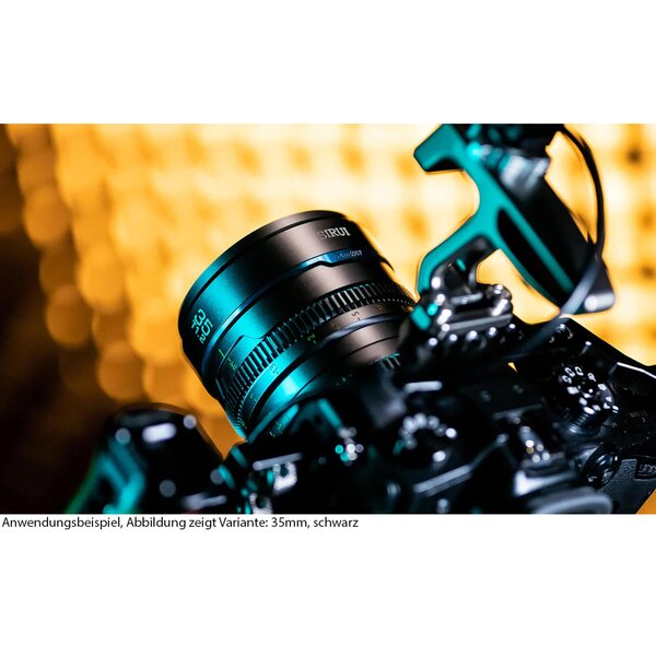 Sirui Night Walker 35mm T1.2 S35 Cine Objektiv  L-Mount Metallgrau