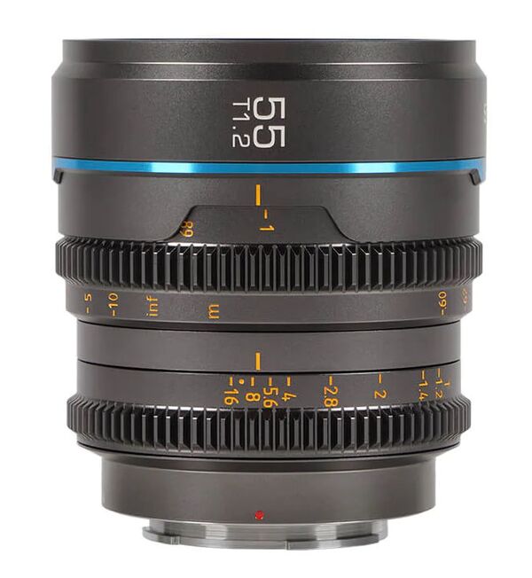 Sirui Night Walker 55mm T1.2 S35 Cine Objektiv  Sony E-Mount Metallgrau