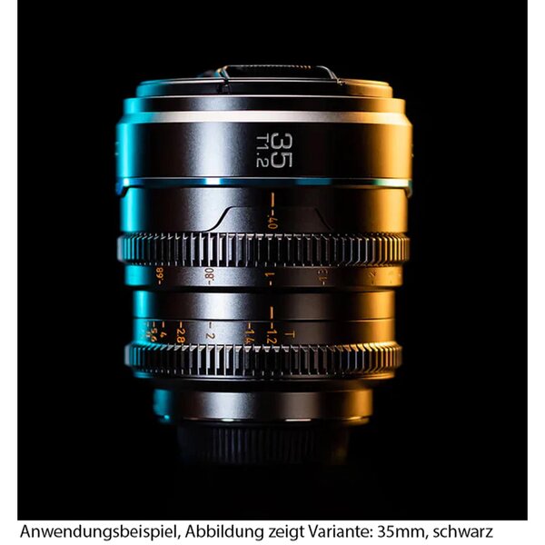 Sirui Night Walker 55mm T1.2 S35 Cine Objektiv  L-Mount Metallgrau