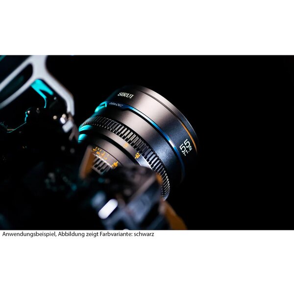 Sirui Night Walker 55mm T1.2 S35 Cine Objektiv  L-Mount Metallgrau