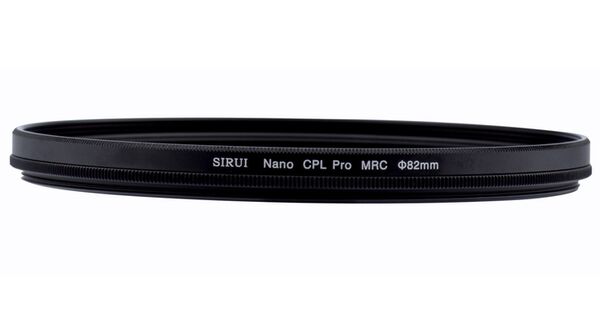 Sirui Polfilter Nano MC zirkular Polfilter Aluminium schwarz, Schottglas  82mm