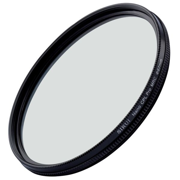 Sirui Polfilter Nano MC zirkular Polfilter Aluminium schwarz, Schottglas  67mm