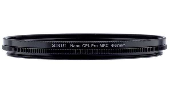 Sirui Polfilter Nano MC zirkular Polfilter Aluminium schwarz, Schottglas  67mm