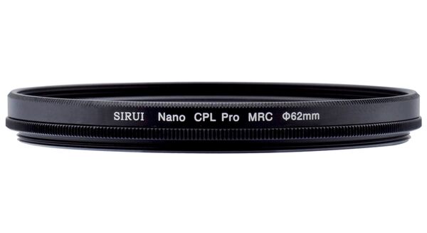 Sirui Polfilter Nano MC zirkular Polfilter Aluminium schwarz, Schottglas  62mm