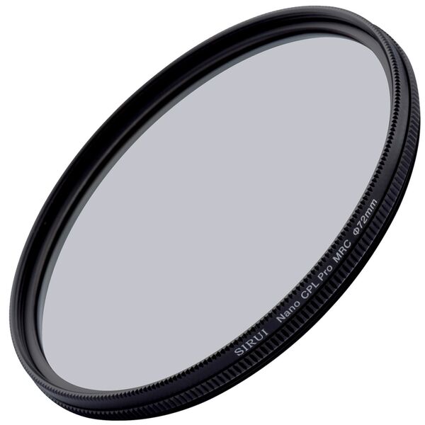 Sirui Polfilter Nano MC zirkular Polfilter Aluminium schwarz, Schottglas  72mm