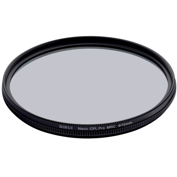 Sirui Polfilter Nano MC zirkular Polfilter Aluminium schwarz, Schottglas  72mm
