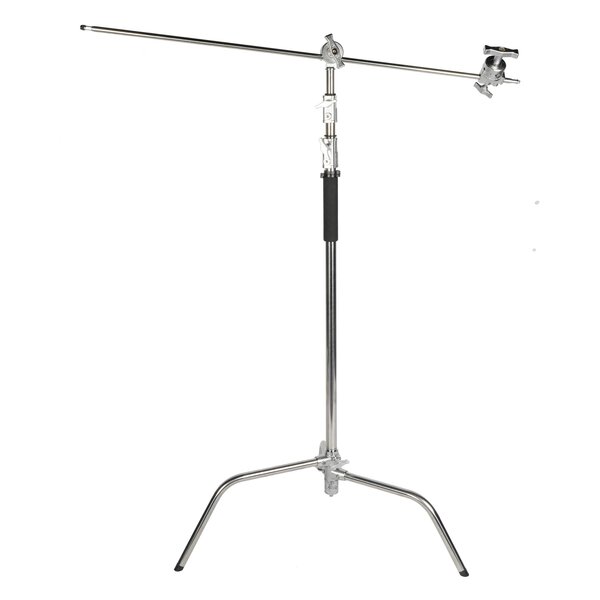 Sirui C-STAND-01 Profi Stahl Lampenstativ verstellbar 320cm mit 125cm Auslegearm 